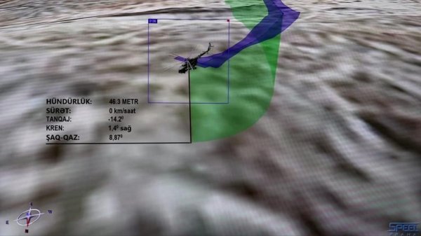 Helikopterin “qara qutu”sunun parametrləri açıqlandı - Fotolar