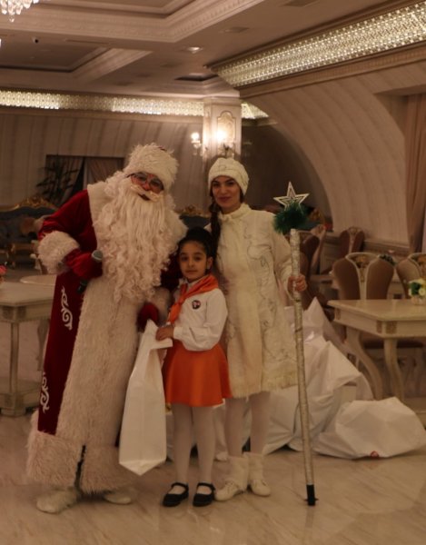 Sumqayıtda şəhid və qazi övladları üçün  yeni il  şənliyi keçirilib-FOTOLAR