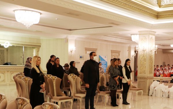 Sumqayıtda şəhid və qazi övladları üçün  yeni il  şənliyi keçirilib-FOTOLAR