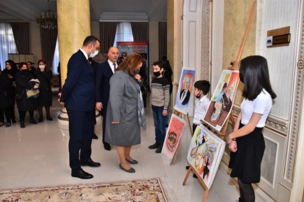 Sumqayıtda Bülbül adına uşaq incəsənət məktəbinin 50 illik yubileyi qeyd olunub -FOTOLAR