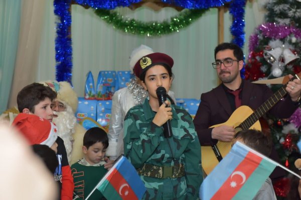 Sumqayıtda şəhid və qazi övladlarının iştirakı ilə tədbir keçirilib -FOTOLAR
