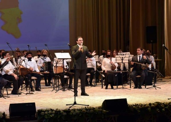 Sumqayıtda “Səni vəsf edirəm, ey vətən…” - FOTOLAR