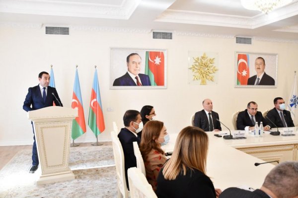 Sumqayıtda “Azərbaycan son 18 ildə” mövzusunda elmi-praktik konfrans keçirilib - FOTOLAR