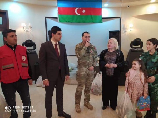 Sumqayıtda şəhid və qazi övladlarının iştirakı ilə tədbir keçirilib -FOTOLAR