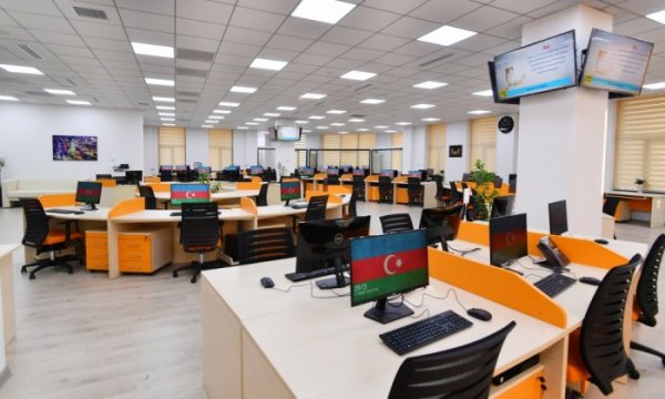Prezident AZƏRTAC-ın yeni binasında - FOTOLAR