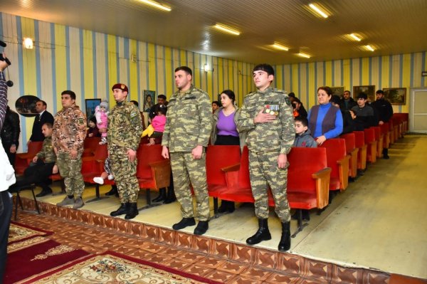 Coratda şəhid övladları və qazilər üçün bayram tədbiri keçirilib - FOTOLAR