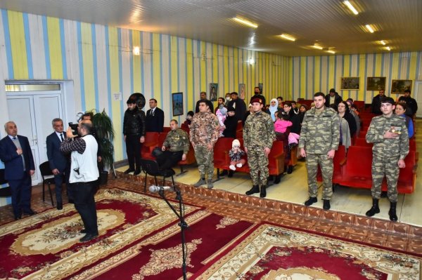 Coratda şəhid övladları və qazilər üçün bayram tədbiri keçirilib - FOTOLAR
