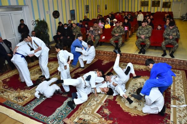Coratda şəhid övladları və qazilər üçün bayram tədbiri keçirilib - FOTOLAR