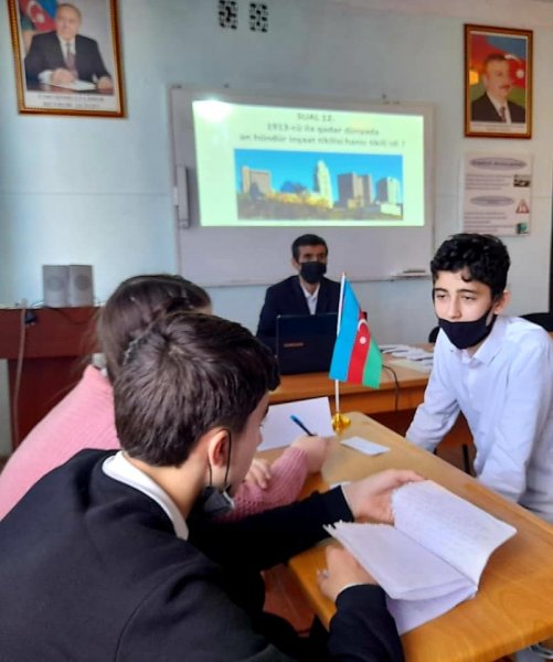 Xidmət Sahələri üzrə Sumqayıt Dövlət Peşə Təhsil Mərkəzində  intellektual müsabiqə keçirilib - FOTO