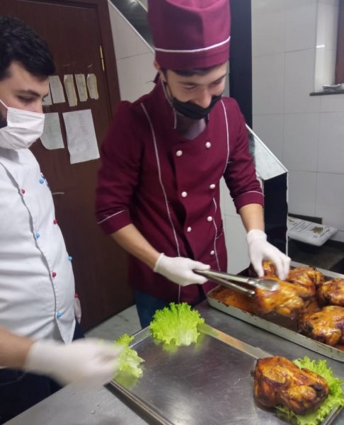 Xidmət Sahələri üzrə Sumqayıt Dövlət Peşə Təhsil Mərkəzinin tələbələri ictimai-iaşə obyektlərində təcrübədə - FOTOLAR