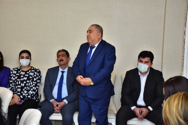 Sumqayıt Regional Mədəniyyət İdarəsində ilin yekunları ilə bağlı müşavirə keçirilib - FOTOLAR