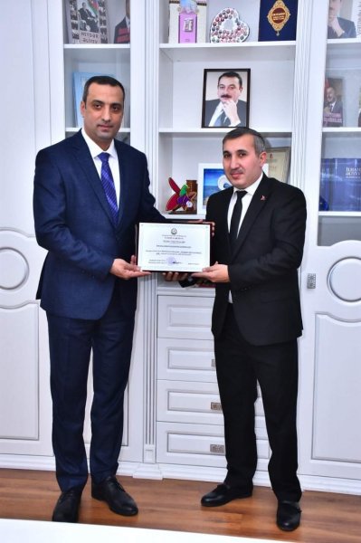 Sumqayıtda mədəniyyət işçiləri təltif olunub -FOTOLAR