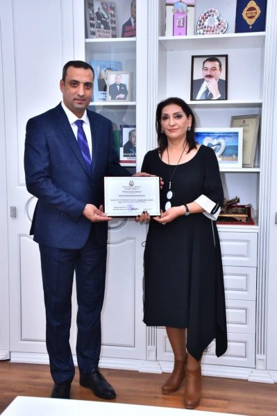 Sumqayıtda mədəniyyət işçiləri təltif olunub -FOTOLAR