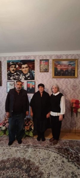 Sumqayıtda şəhid ailələri bayram ərəfəsində yad edilib -FOTOLAR