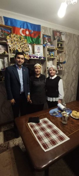 Sumqayıtda şəhid ailələri bayram ərəfəsində yad edilib -FOTOLAR
