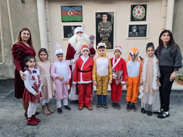 Onlar Sumqayıtda şəhid ailələrinin övladlarını tək qoymadılar... - FOTO