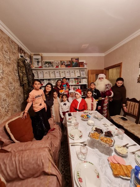 Onlar Sumqayıtda şəhid ailələrinin övladlarını tək qoymadılar... - FOTO