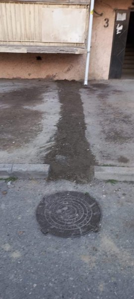 Sumqayıtda çöl kanalizasiya xətti yeniləndi - FOTOLAR
