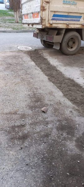Sumqayıtda çöl kanalizasiya xətti yeniləndi - FOTOLAR