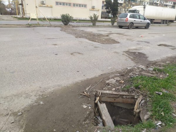 Sumqayıtın bu küçəsində problemlər bitmir - FOTOLAR