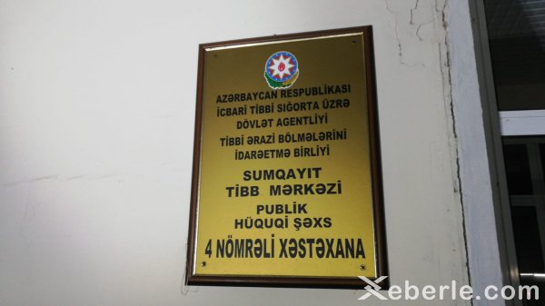 Sumqayıtda xəstəxanada baş verən yanğından görüntülər... - VİDEO (FOTOLAR)