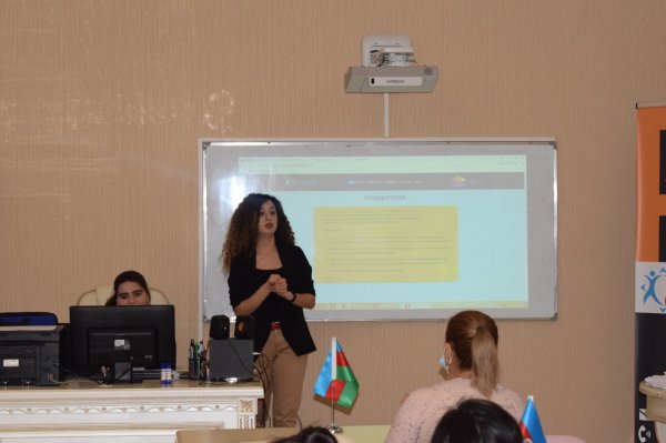 Sabunçu və Sumqayıtda "For Students" layihəsinin təqdimatı keçirilib - FOTOLAR