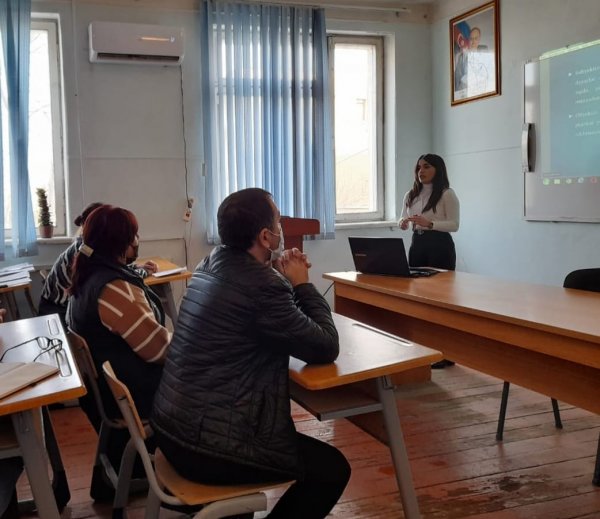 Xidmət Sahələri üzrə Sumqayıt Dövlət Peşə Təhsil Mərkəzində psixoloji mövzuda seminar keçirilib - FOTOLAR