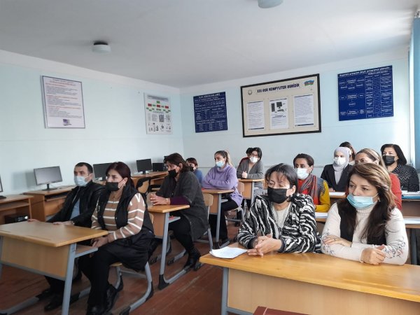 Xidmət Sahələri üzrə Sumqayıt Dövlət Peşə Təhsil Mərkəzində psixoloji mövzuda seminar keçirilib - FOTOLAR