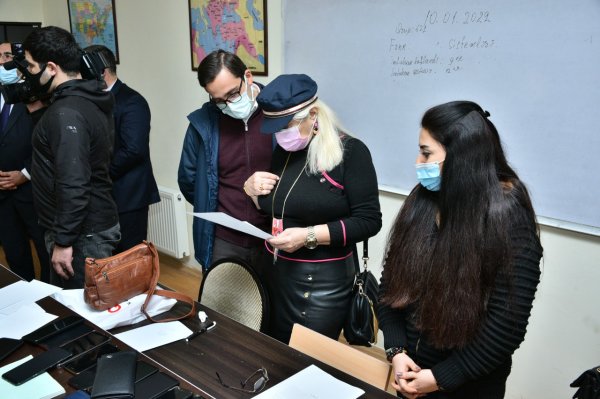 Sumqayıt Dövlət Universitetində "Açıq qapı" günü keçirilib - FOTOLAR