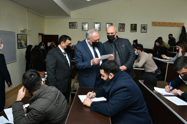 Sumqayıt Dövlət Universitetində "Açıq qapı" günü keçirilib - FOTOLAR