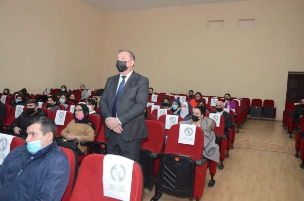 Sumqayıt Regional Mədəniyyət İdarəsinin rəis müavini İlham Əhmədov Qubadlı rayon nümayəndəliyində müşavirə keçirib - FOTO