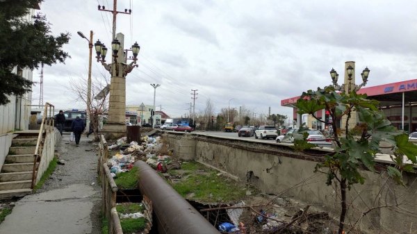 Sumqayıtda gözəllik içində zibillik - FOTO