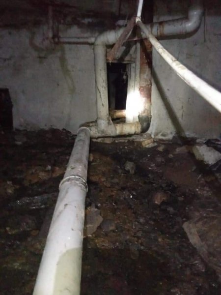 Sumqayıtda oğurlanmış kanalizasiya xətləri yenidən yığılıb -FOTO