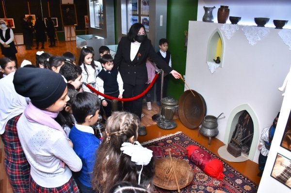 Sumqayıtın Tarixi Muzeyində anım tədbiri keçirilib - FOTOLAR