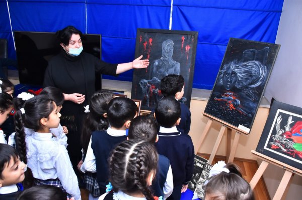 Sumqayıtın Tarixi Muzeyində anım tədbiri keçirilib - FOTOLAR