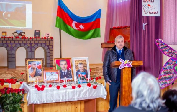 Sumqayıtda “Şəhidlər evə qayıdırlar" adlı ədəbi-bədii gecə keçirilib -FOTOLAR