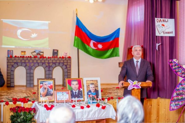 Sumqayıtda “Şəhidlər evə qayıdırlar" adlı ədəbi-bədii gecə keçirilib -FOTOLAR