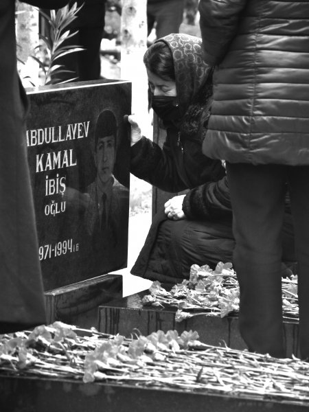 Sumqayıt Şəhidlər Xiyabanı bu gün... - FOTOLAR