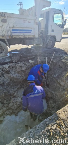 Sumqayıtın əsas girişində mövcud olan problem aradan qaldırılır -FOTO