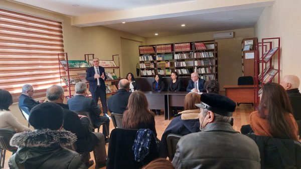 Sumqayıtda  Eyruz Məmmədovun “Epi” romanının təqdimat mərasimi keçirilib - FOTOLAR