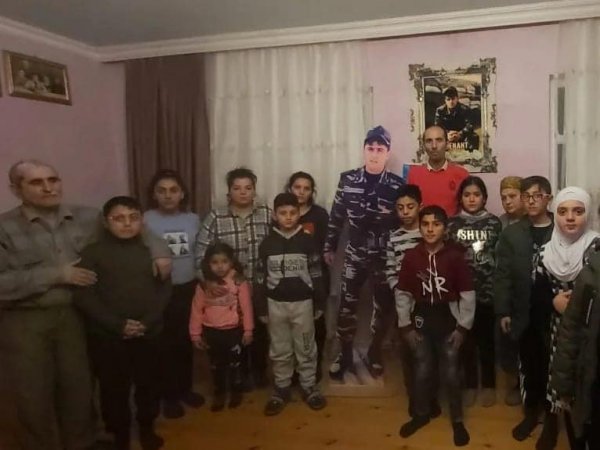 Xızıda şəhid ailəsi ziyarət edildi - FOTO