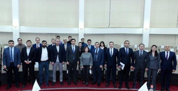 Gənclər və İdman naziri Sumqayıtda görüş keçirib -FOTOLAR