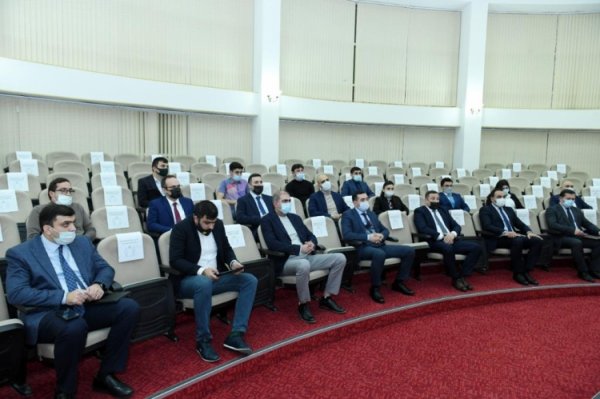 Gənclər və İdman naziri Sumqayıtda görüş keçirib -FOTOLAR