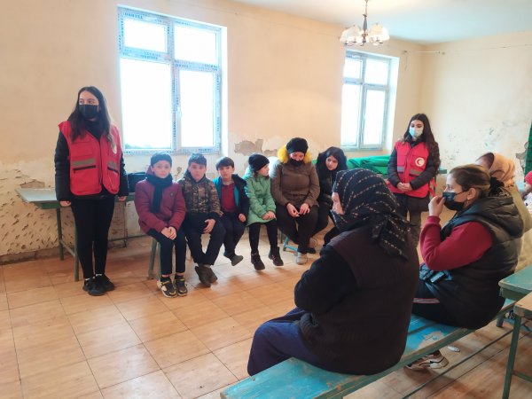 Sumqayıt ayparaçıları əhalini maarifləndirir - FOTOLAR