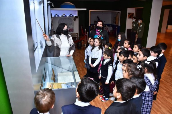 Sumqayıtın Tarixi Muzeyində "Tariximizi öyrənək" adı altında ekskursiyalar davam etdirilir -FOTOLAR