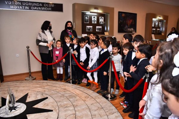 Sumqayıtın Tarixi Muzeyində "Tariximizi öyrənək" adı altında ekskursiyalar davam etdirilir -FOTOLAR