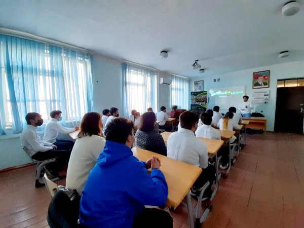 Xidmət Sahələri üzrə Sumqayıt Dövlət Peşə Təhsil Mərkəzində bu tələbələr üçün seminar keçirilib - FOTOLAR