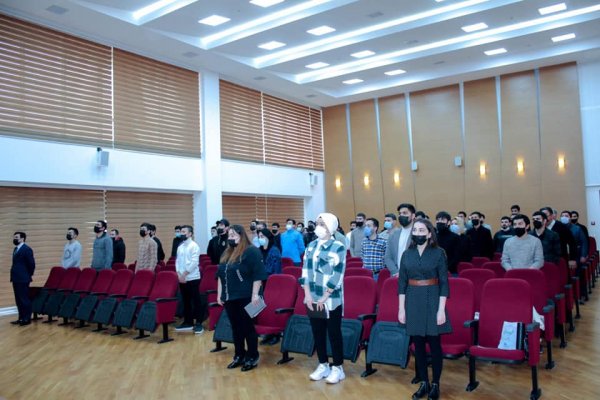 Sumqayıtda “Gəncləri Dini radikalizm –ekstremizm və narkomaniyanın zərərli təsirlərindən qoruyaq“ adlı görüş keçirilib - FOTO