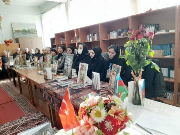 “Sən şəhid anasısan” adlı tədbir keçirilib -FOTOLAR