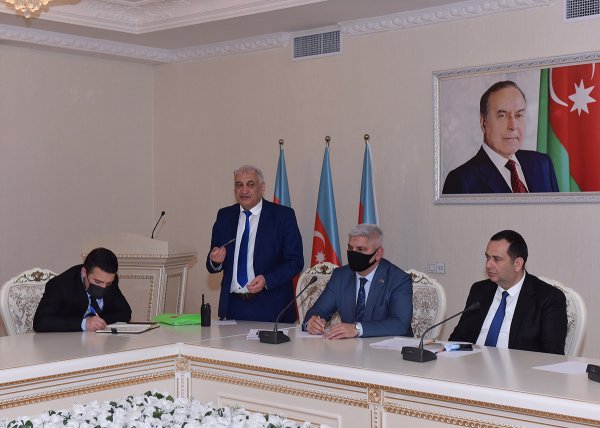 Sumqayıt Əlaqələndirmə Mərkəzinin növbəti iclası keçirilib - FOTOLAR